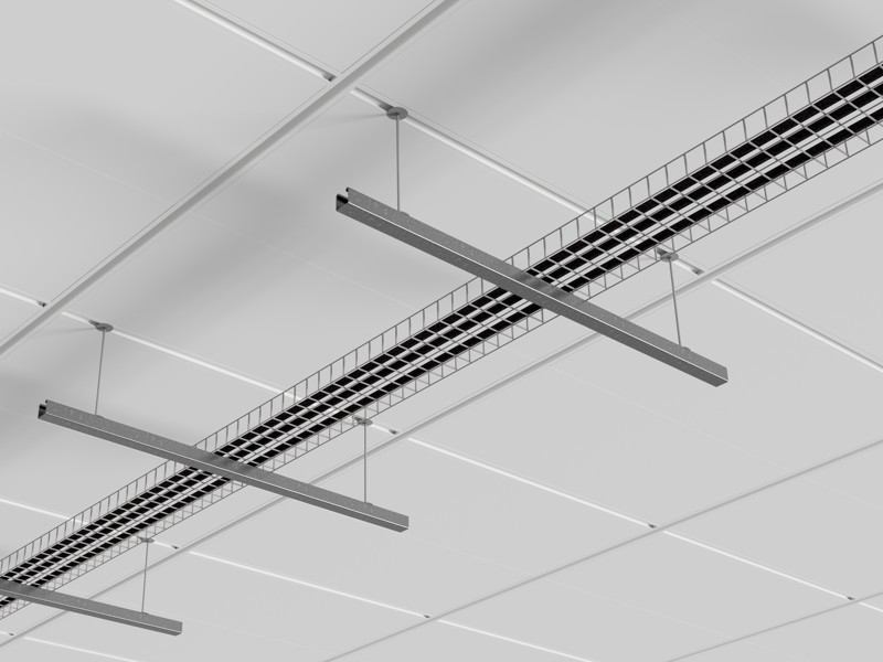 Data Ctr Cable Tray High Res Render